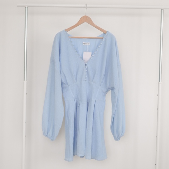 Aioki Corset Dress - Azure - Picture 2 of 6